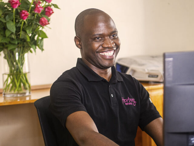 photo of Evans on international logistics